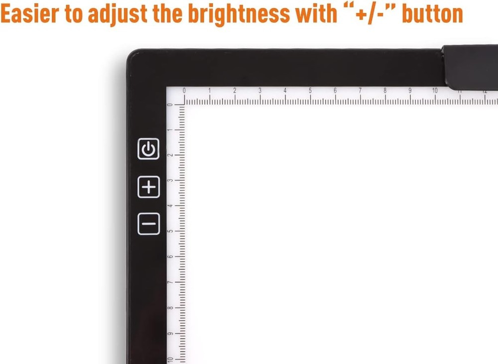 A4 Rechargeable LED Light Pad Tracing Board 6-Level Brightness