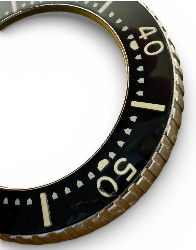 Omega PloProf 600 Bezel 166.077 Original Complete Assembly Seamaster