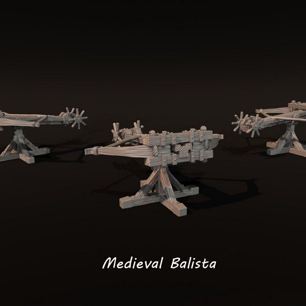 Medieval - Ballista and Crew