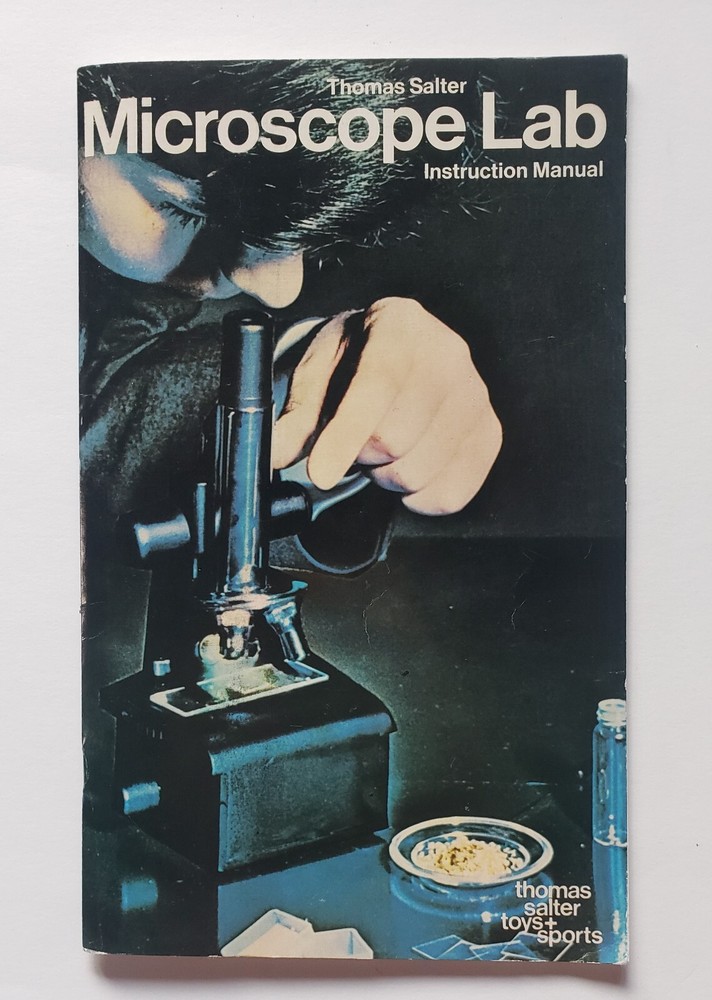 1970s Vintage Microscope Thomas Salter Lab 1