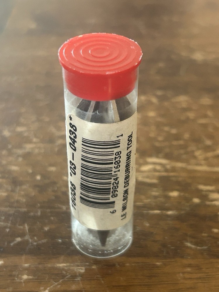 L.E. Wilson Chamfer and Deburring Tool 17 to 45 Caliber- Used