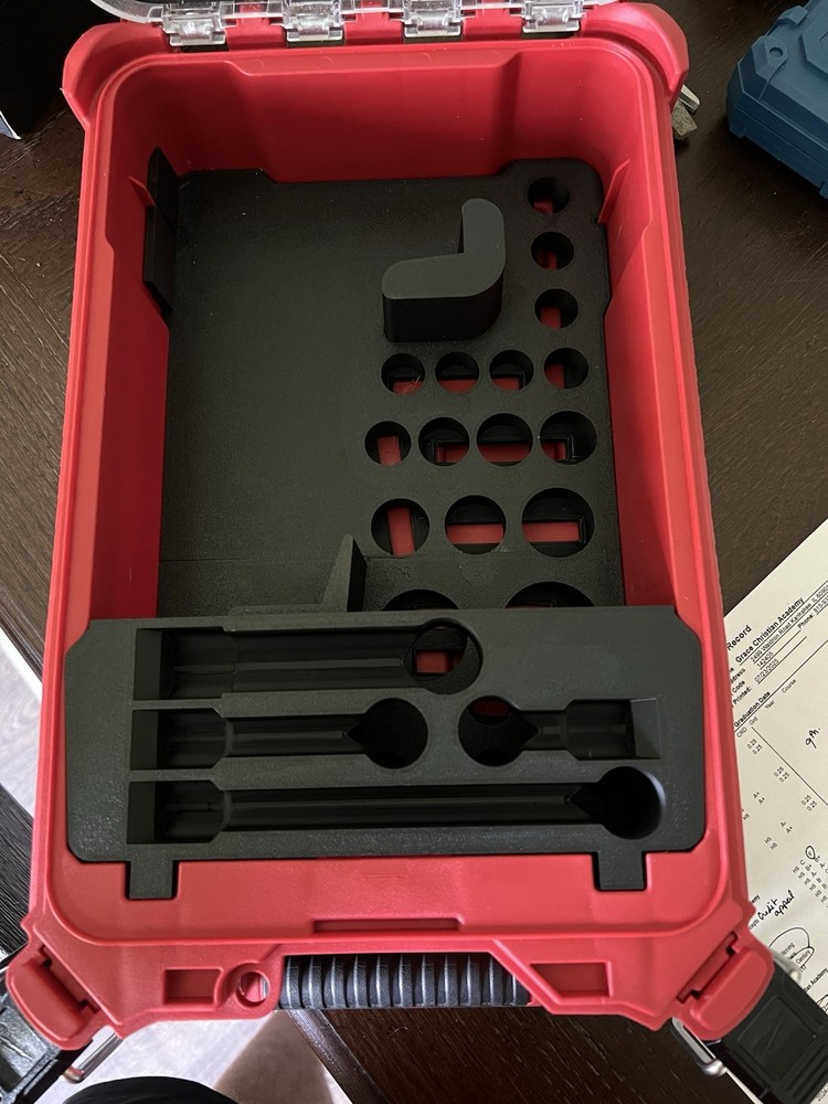 3D Printed Insert For Milwaukee Mid Torque Impact Wrench. (Insert Only)