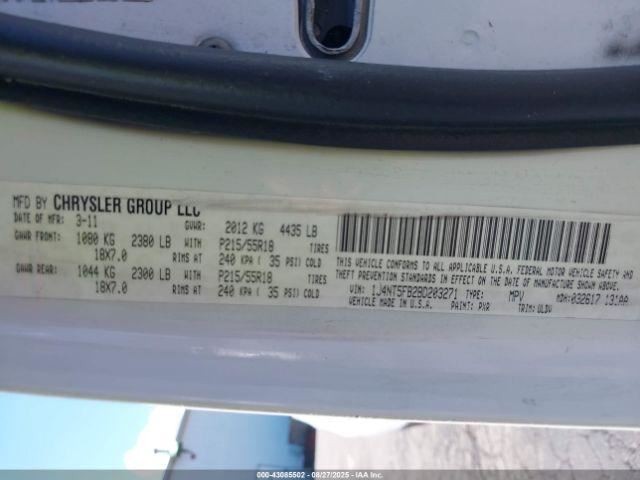 COMPASS 2011 Transmission Shift 964457