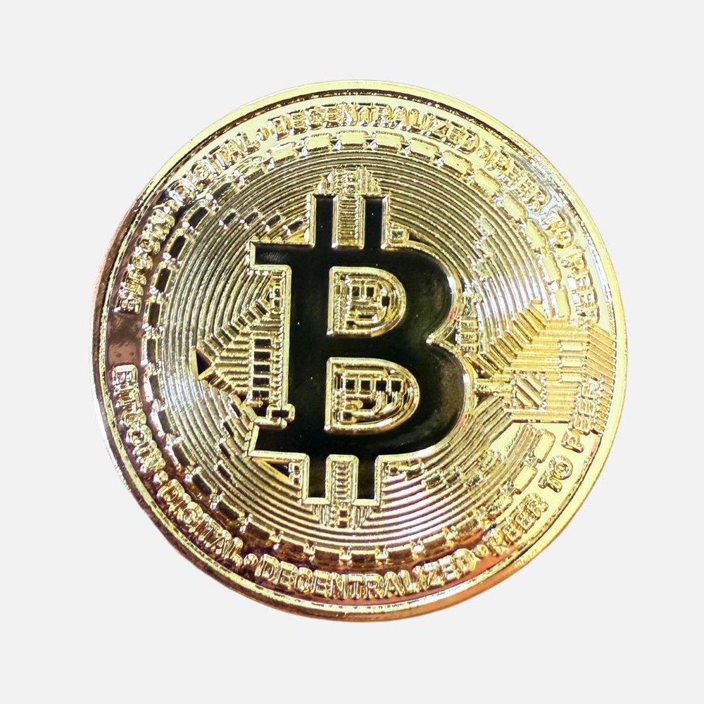 Bitcoin Magnetic Golf Ball Marker – Crypto Golf Accessory