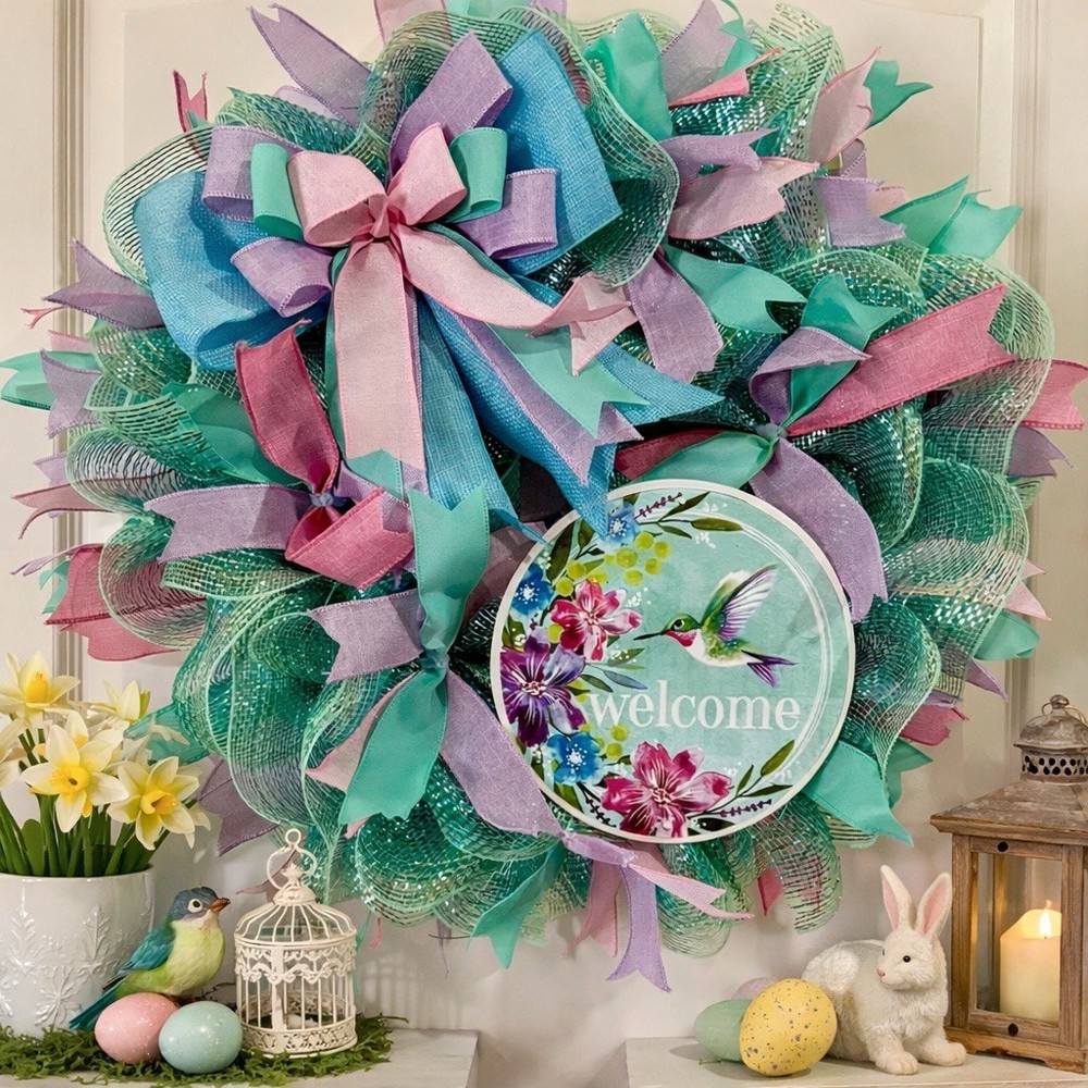 Spring/Summer Hummingbird Wreath