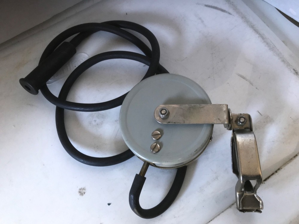 Vintage Allstate Gauge - Engine Vacuum Fuel Pump & Compression Tester