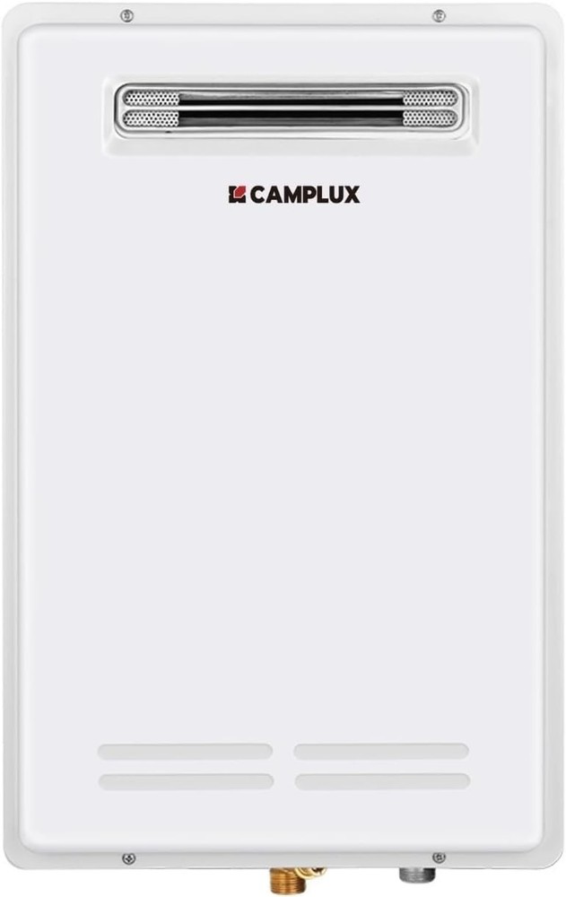 Camplux Tankless Water Heater 6.86GPM IPX4 for Whole House Propane/Natural Gas