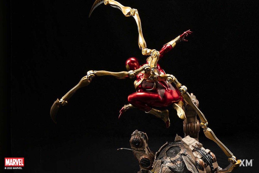 XM Studios Marvel Spider-man Iron Spider ¼ Quarter Scale Premium Statue Figure