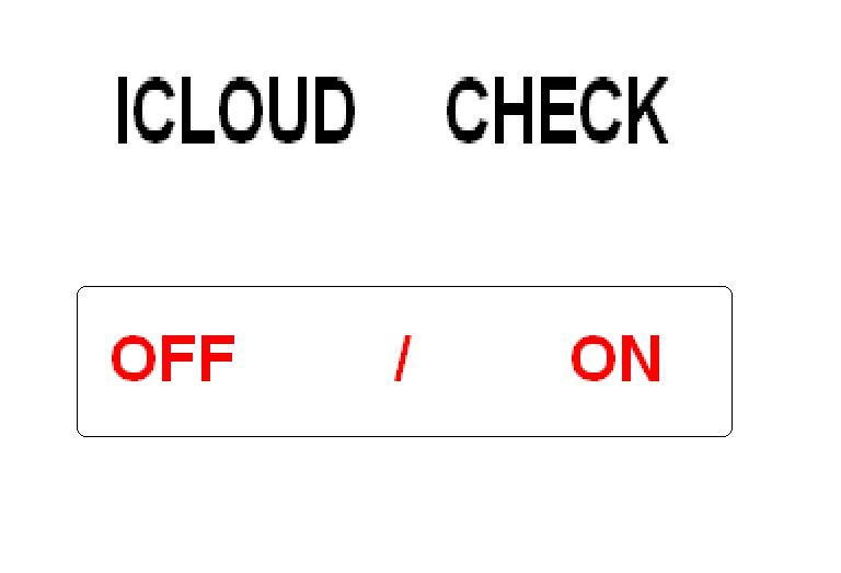 iPhone iCloud Check - check if iCloud is ON / OFF