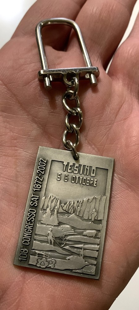 KEYCHAIN 108° CONGRESS SAT 1872-2002 THESIS