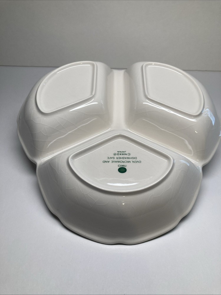 Nikko Christmastime Three-Section Tray