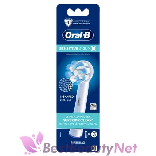 Oral B Sensitive and Gum 3 Replacement Brush Heads