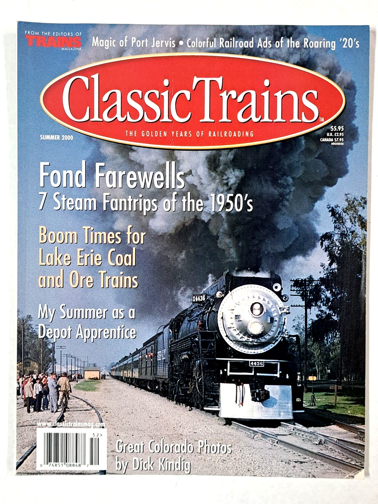 Summer 2000 CLASSIC TRAINS magazine