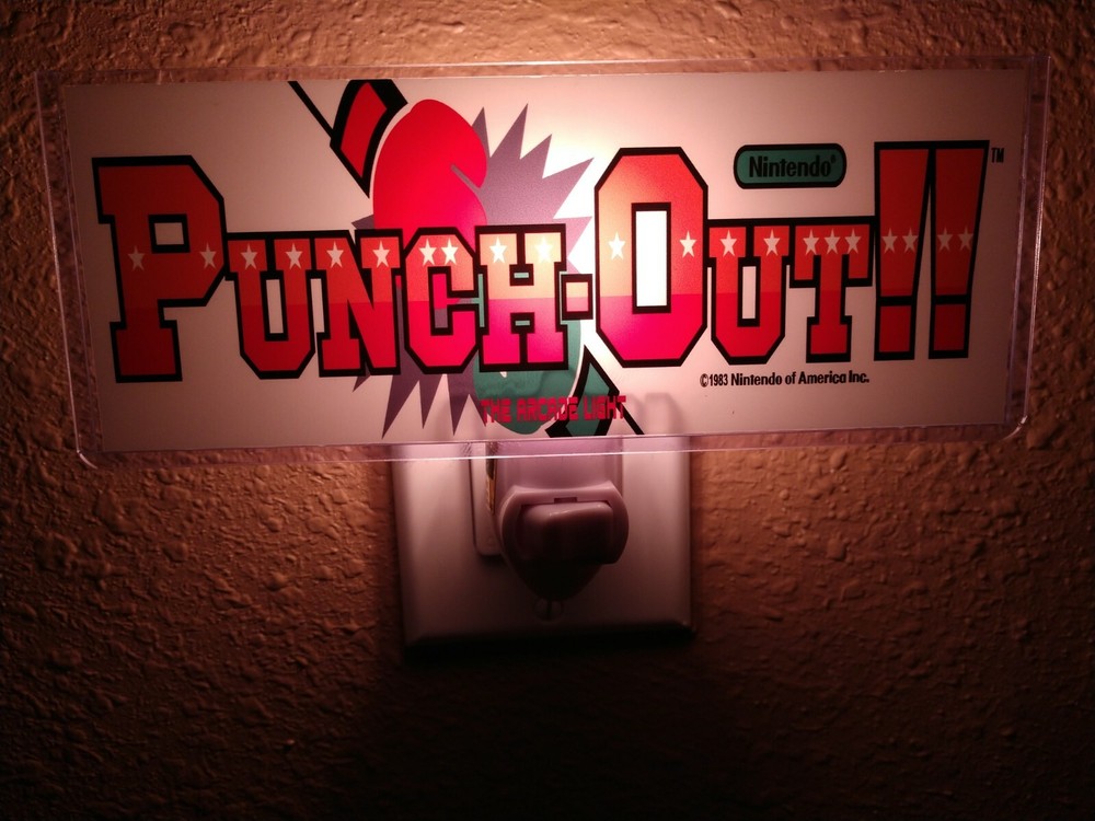 Punch-Out!! Arcade Marquee Night Light