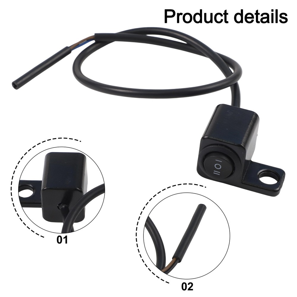 Motorcycle Handlebar 3Way Light Controller with Easy Installation Features