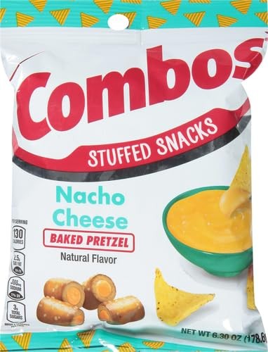 COMBOS NACHO CHEESE PEG PACK 6.3 OUNCES