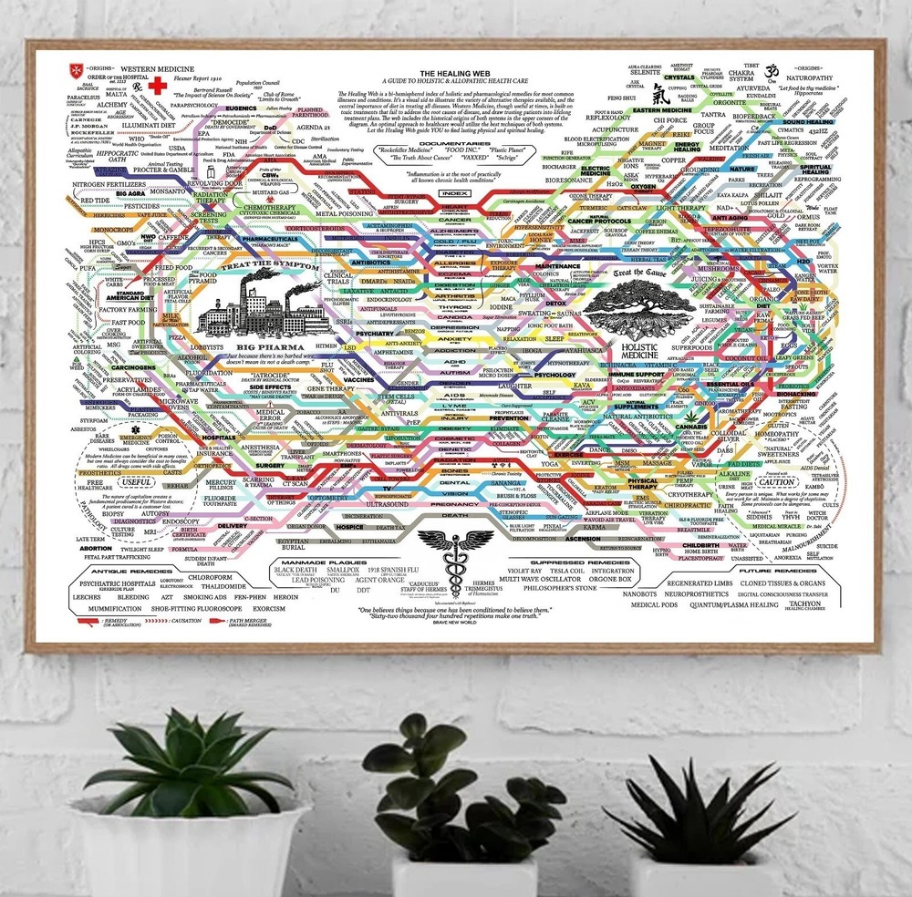 The Healing Web Poster