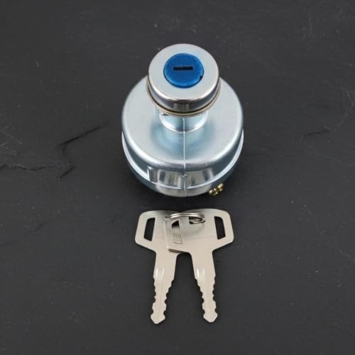 4 Position 6 Wire Ignition Switch-Includes 2 Keys, Perfect for Tractors,