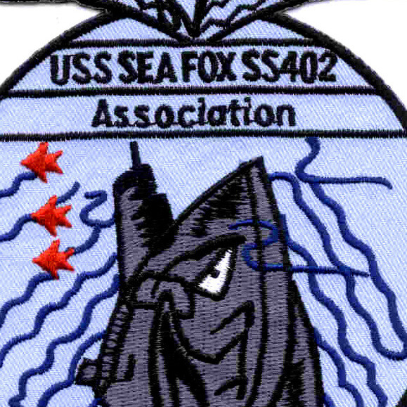 SS-402 USS Seafox Patch - Version C