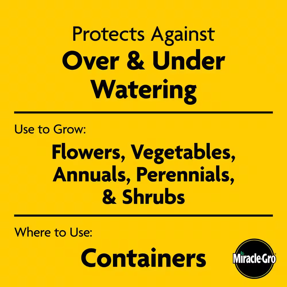 Moisture Control Potting Mix 8 Qt. for Container Plants, Protects against Over-