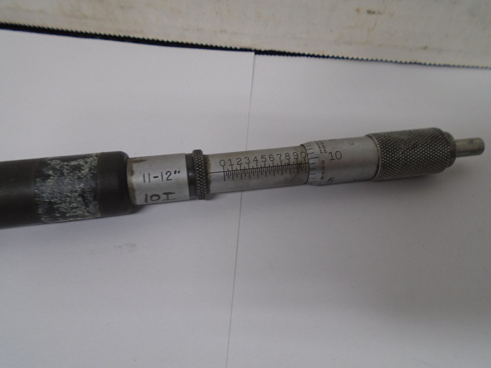 Starrett 824 Inside Micrometer 11-12" Range, .001"
