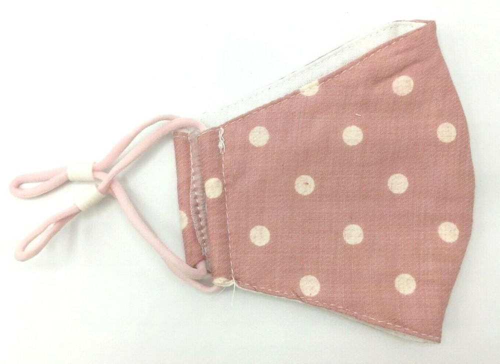 Comfy Stylish Washable Reuseable Kid Face Mask w/ Adjustable Ear Loop Sheep