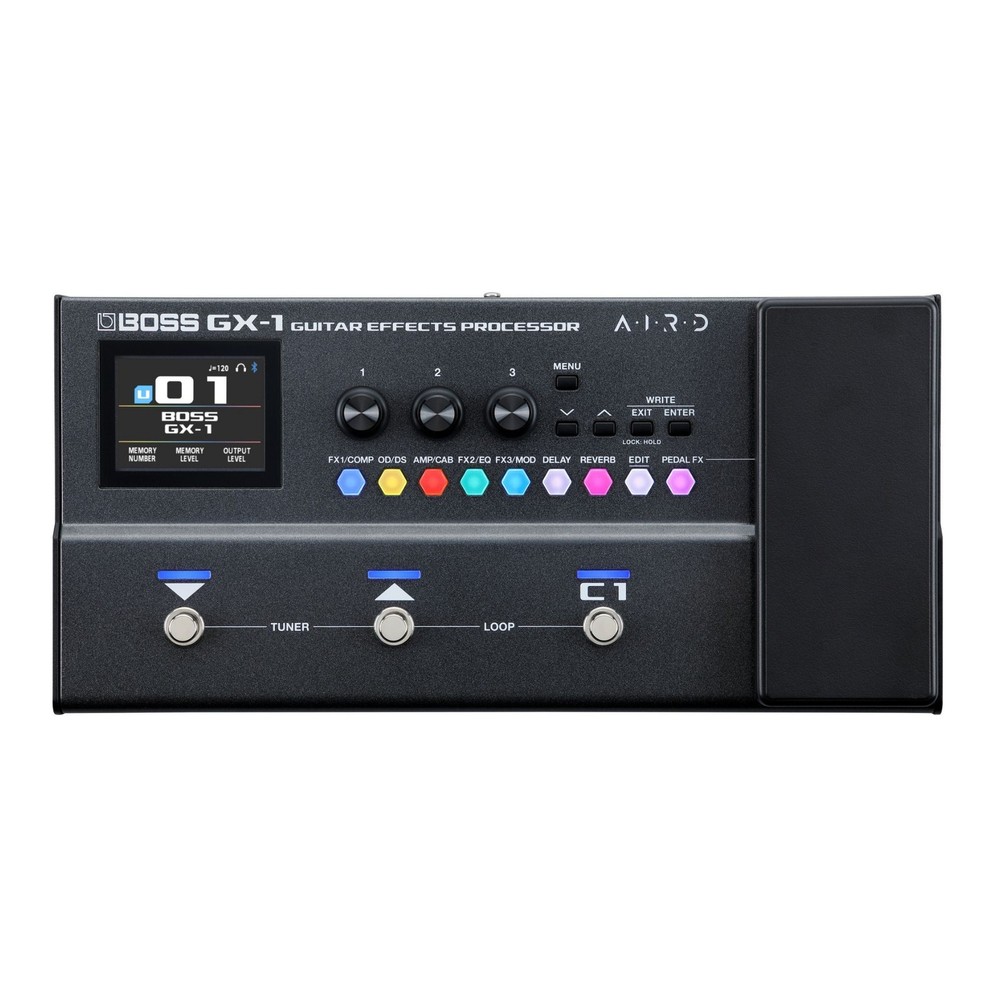 BOSS GX-1 Portable Guitar Effects Processor - 140+ Effects, 23 Amp Types