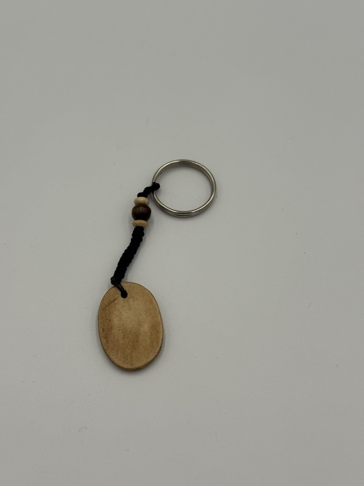 Face Design Bone Charm Pendant Key Chain