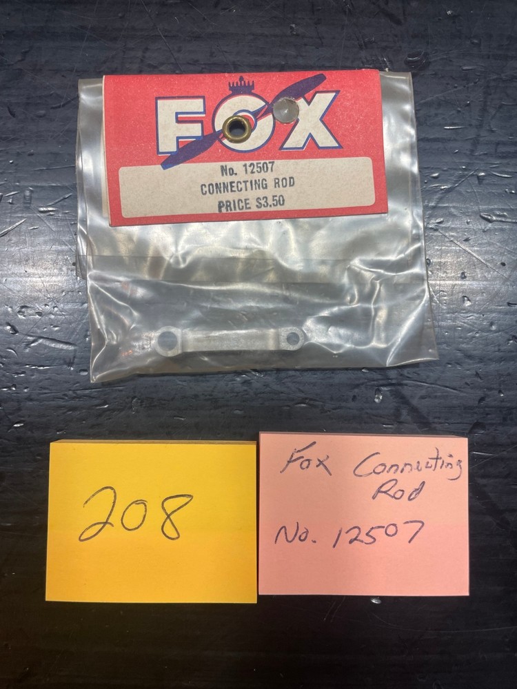 VINTAGE FOX CONNECTING ROD  NO. 12507