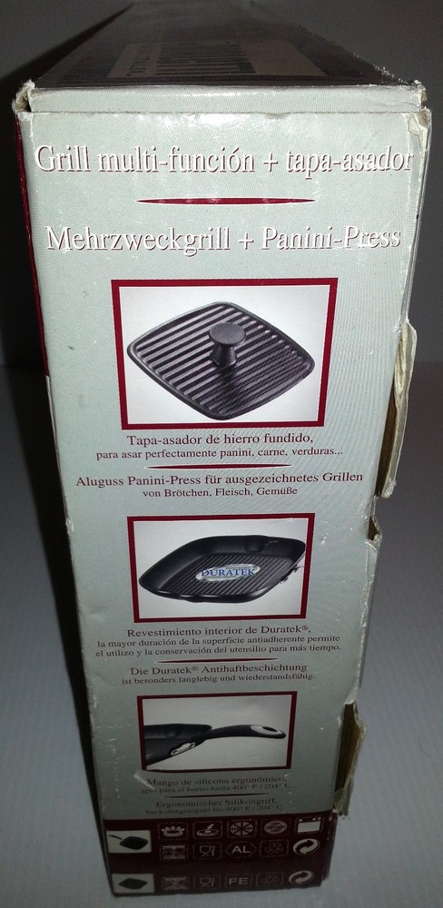 *NEW* Bialetti 2 Piece Set Multi-function Grill + Panini Press (Made in Italy)