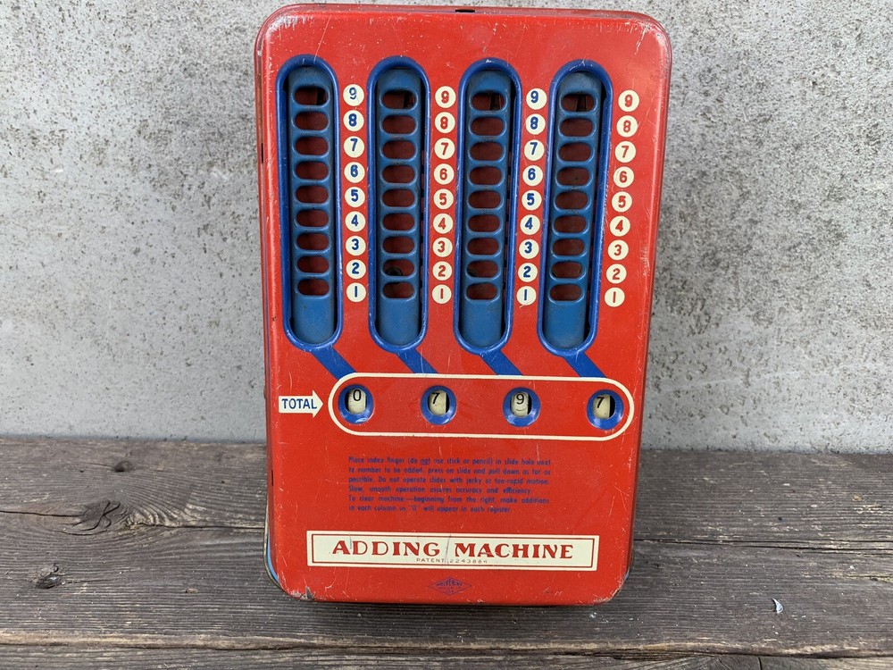 Vintage Adding Machine Antique