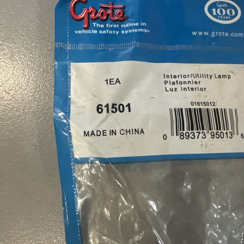 Grote 61501 Clear Interior/Utility Light
