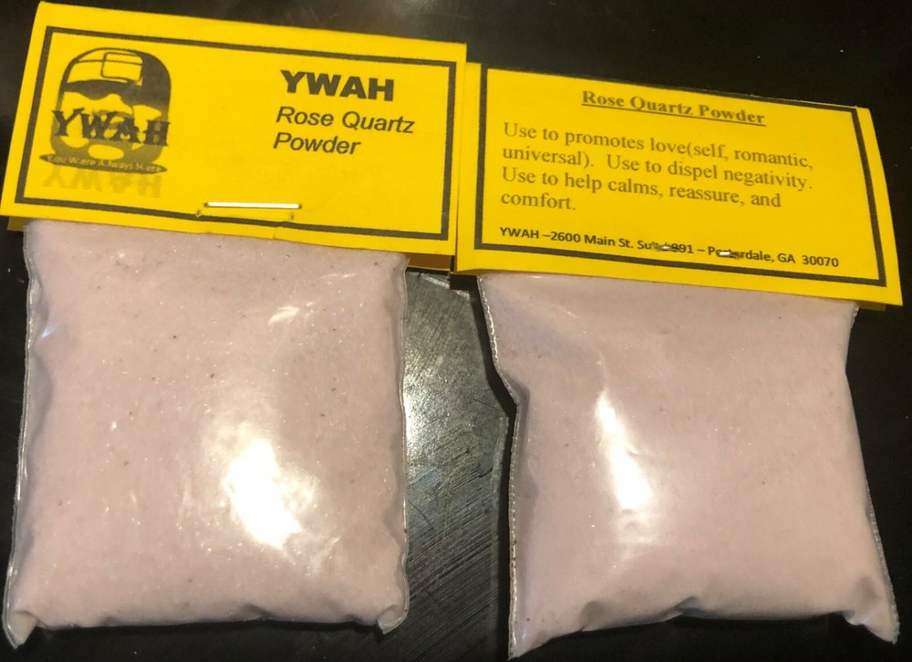 Rose Quartz Gemstone Powder/Sand - 1 oz