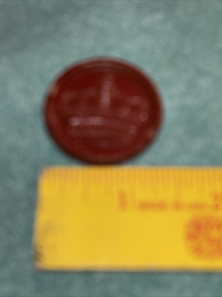 Vintage Replacement Checker. Red