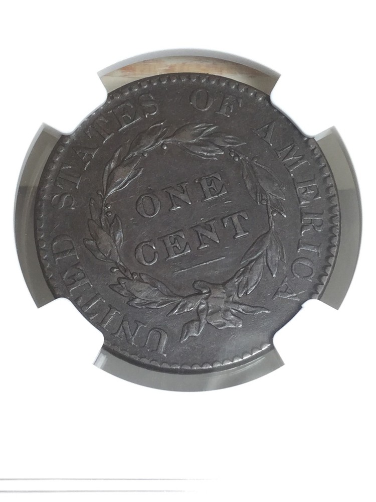 1822 Large Cent NGC XF Extra Fine Nice Details