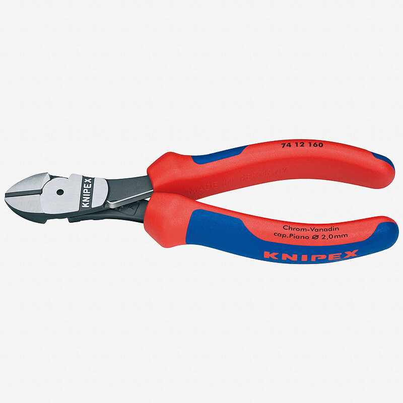 Knipex 7" High Leverage Diagonal Cutters w/ Spring - MultiGrip