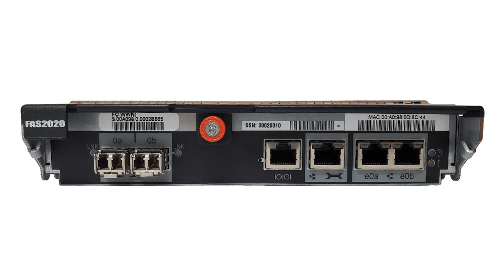 NetApp FAS2020 Storage Array Controller 2x 4GB SFP Transceivers 111-00237+D1