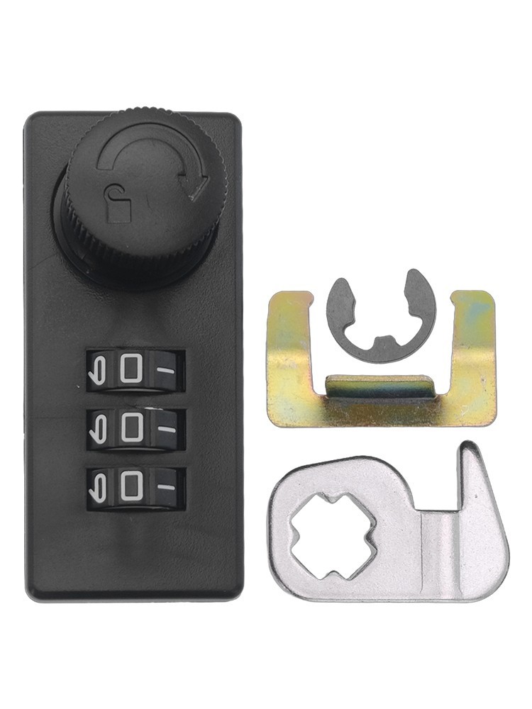 3 Digit Combination Password Drawer Lock Office Cabinet LocksSecurity Lockset