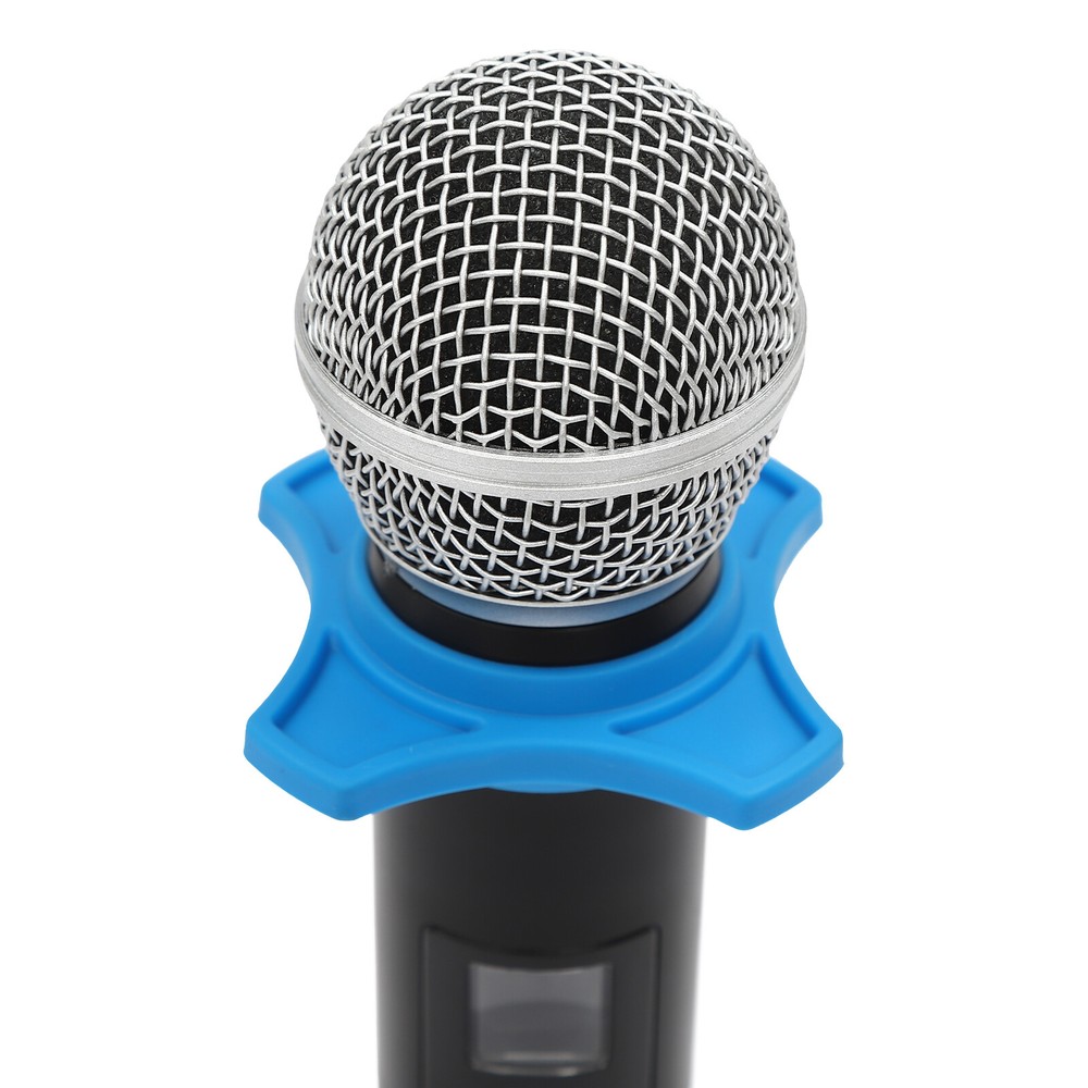 KTV Microphone System Wireless Receiver Karaoke Kit & 4-Handheld Microphone