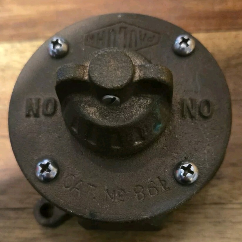 Paul Uhn Rotary Switch Brass