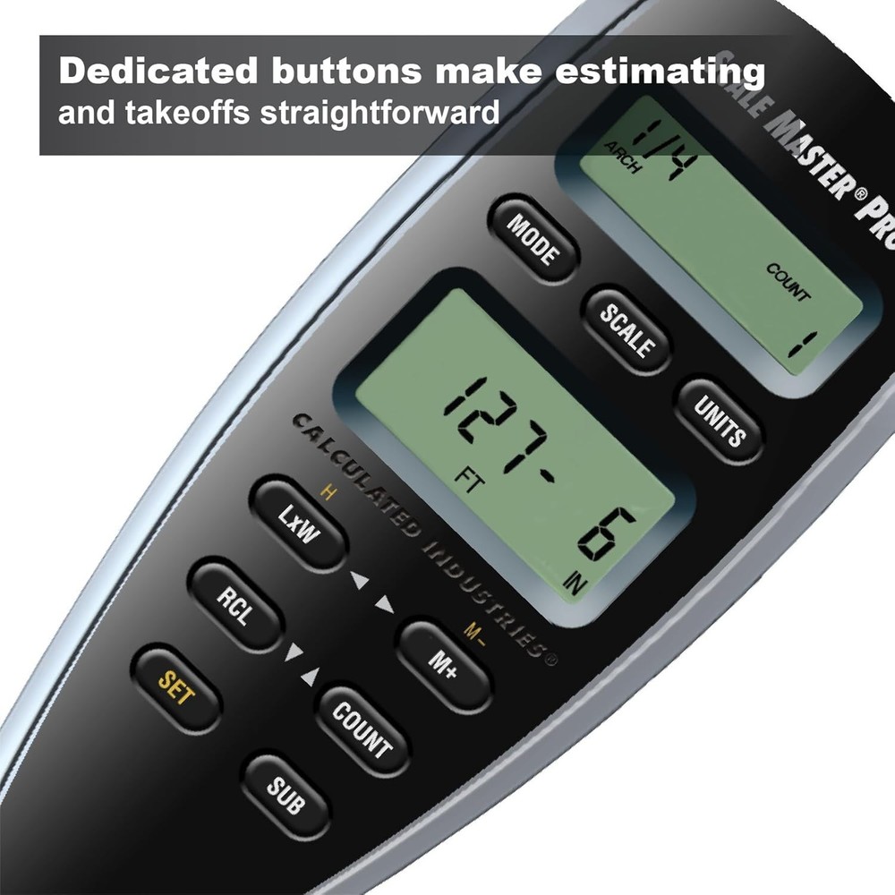 Calculated Industries Scale Master Pro 6025 Digital Plan Measure