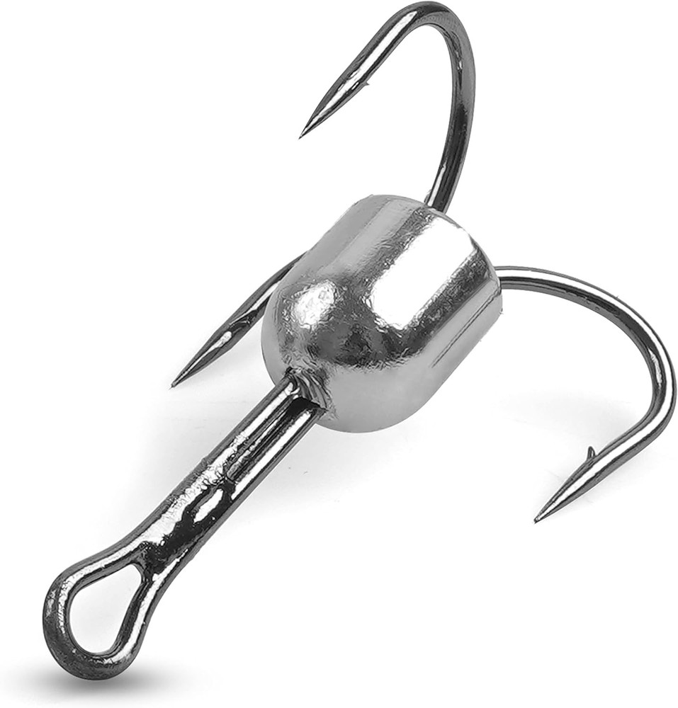 Snagging Hooks Weighted Treble Hooks, Lar Weighted Treble