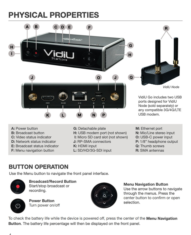 Teradek Vidiu Go Streaming System Solution