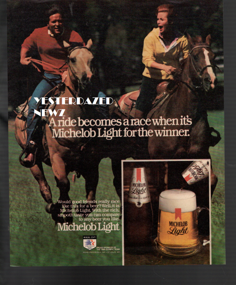 1983 Print Ad for Michelob Light