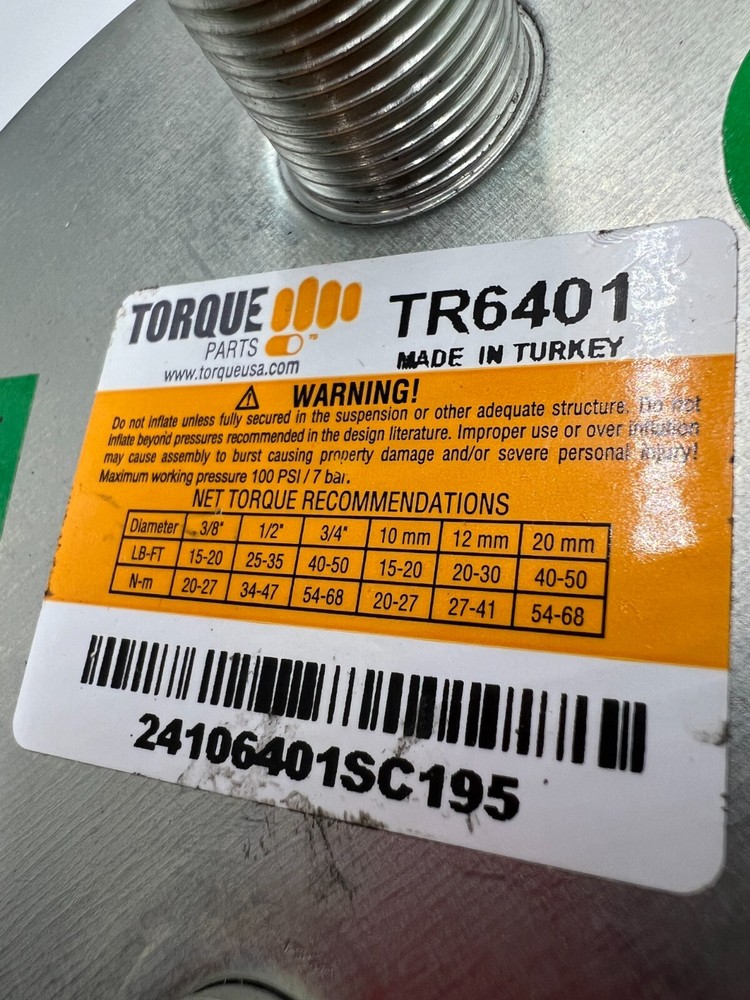 Torque Rear Air Spring Back for Pickup Air Helper Spring TR6401