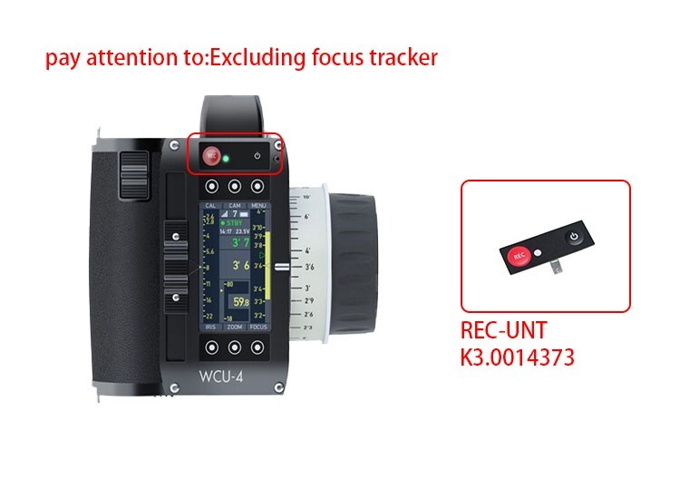 ARRI WCU-4 wireless focus controller, accessory REC-UNT K3.0014373