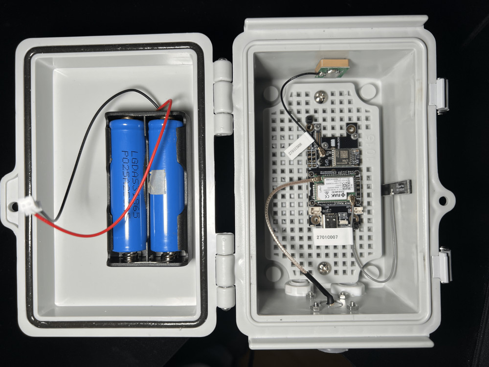 Solar Meshtastic Node Pole Mounted Long Range LoRa RAK Wisblock GPS