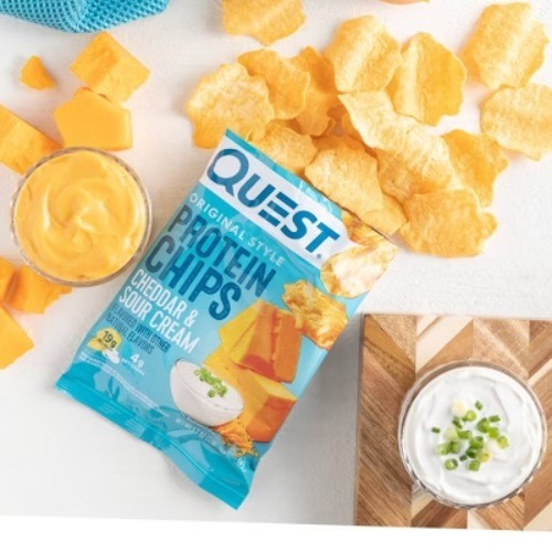 Quest Nutrition Protein Chips - Cheddar & Sour Cream