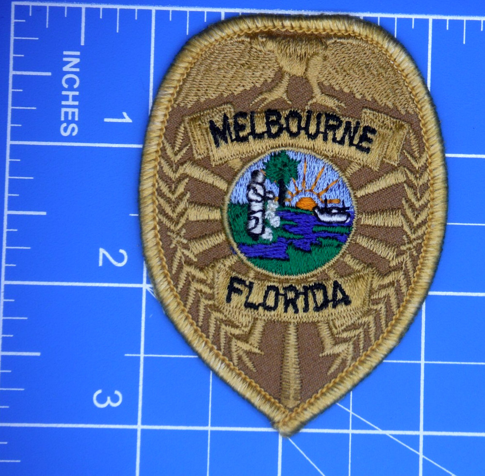Melbourne Florida Police patch-small size