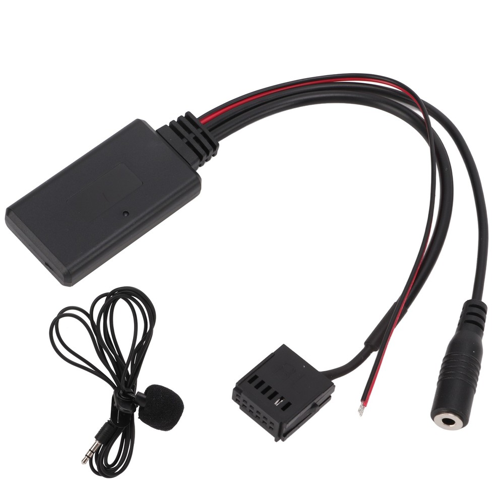 6000CD Bluetooth Audio Aux Adapter Cable Hands Free With Microphone Replace ZGVL